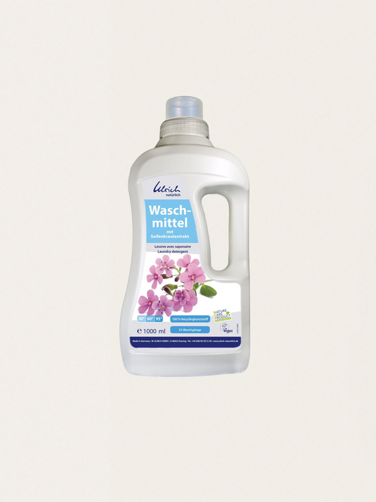 Płyn do prania z ekstraktem z mydlnicy lekarskiej