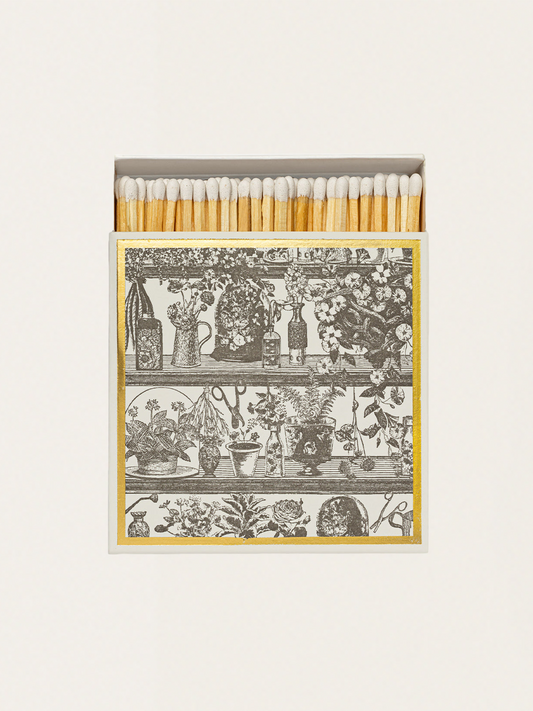 Zapałki w eleganckim pudełku vintage - Potting Shed
