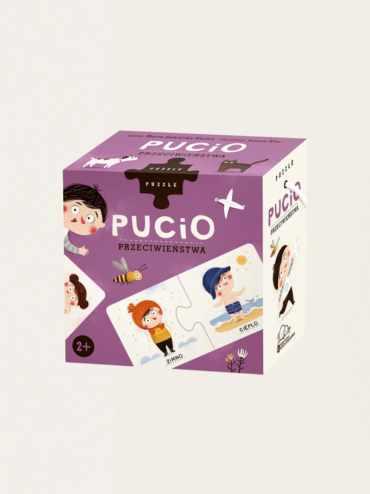 Przeciwieństwa - puzzle dwuelementowe