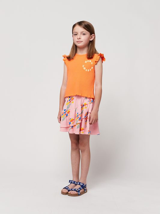 Bawełniana spódnica z falbanami Kids