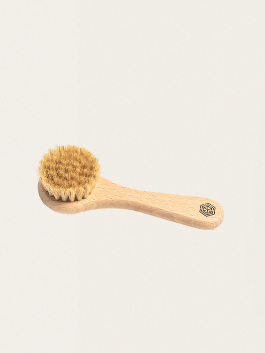 Szczotka do masażu twarzy ze szczeciny