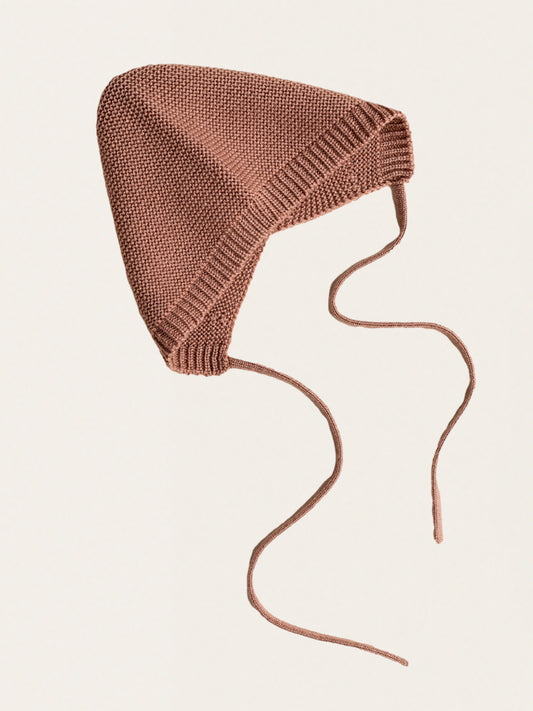 Bonetka z włoskiej wełny merino Dolly