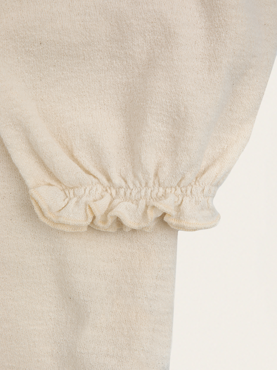 Bawełniany t-shirt z bufiastymi rękawami Kids