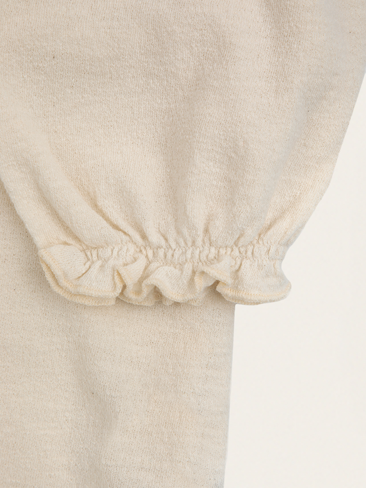 Bawełniany t-shirt z bufiastymi rękawami Kids