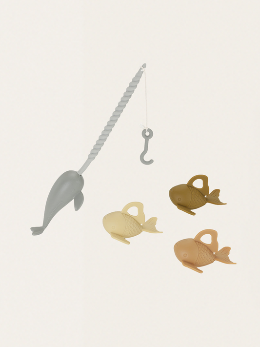 Silikonowy zestaw do wędkowania w kąpieli whale