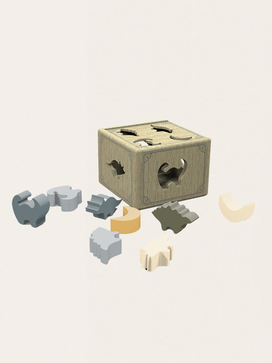 Drewniany sorter kształtów Shape Sorter