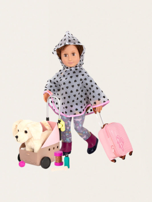 Zestaw podróżny dla lalki i pupila
