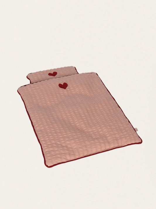 Baumwollbettwäsche für Puppen