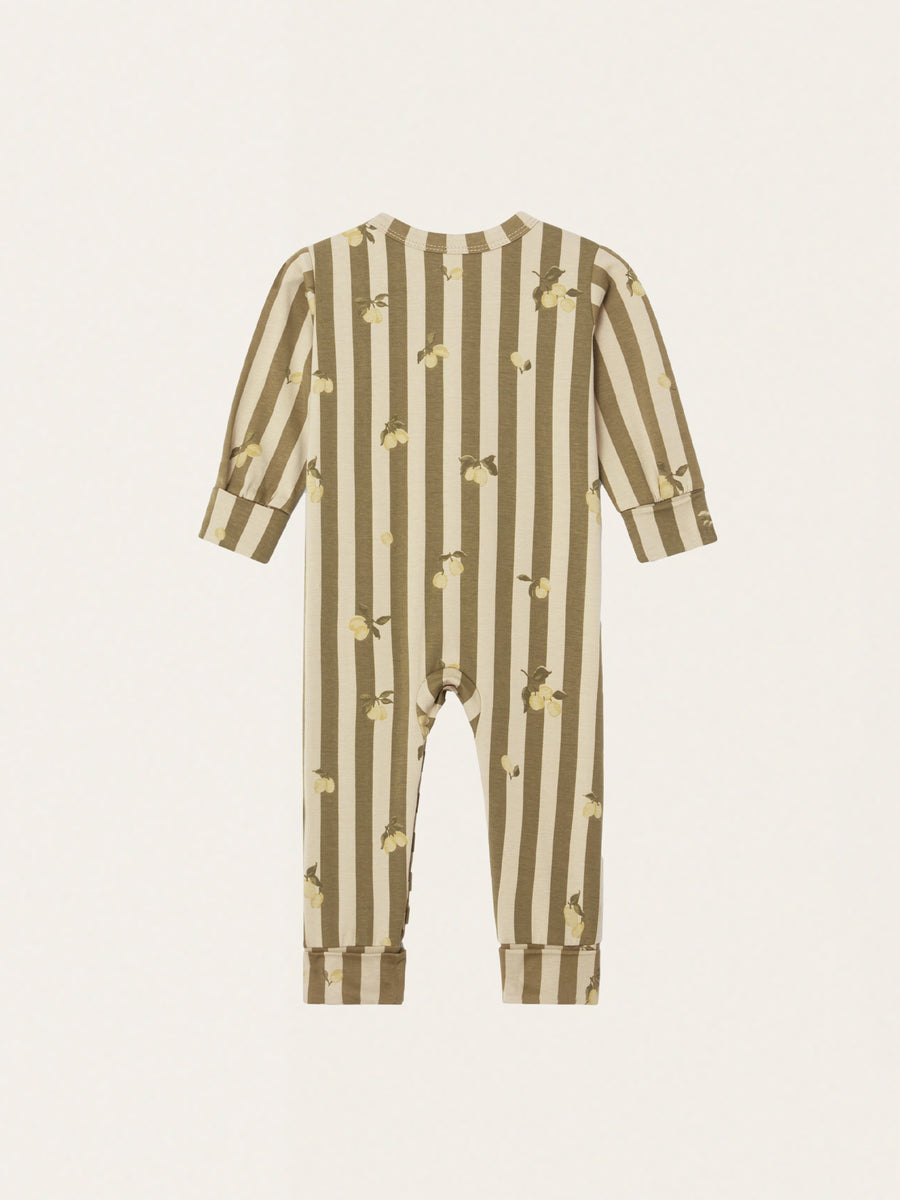 Piżamka / śpioszki Onesie Stripe Prune