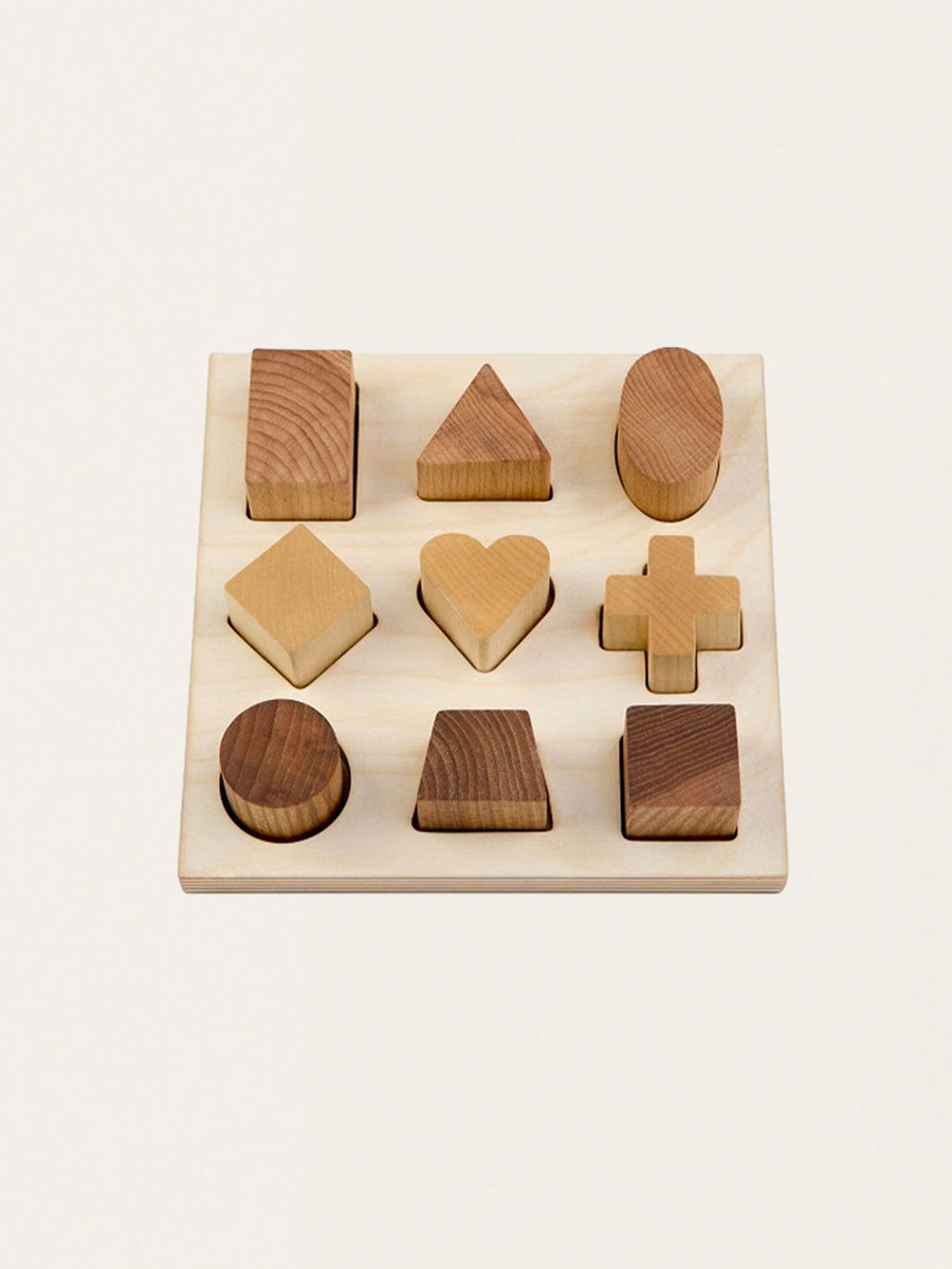 Drewniany sorter Shape Puzzle Board