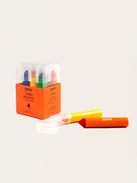 Duże zmywalne flamastry Jumbo 9 szt.