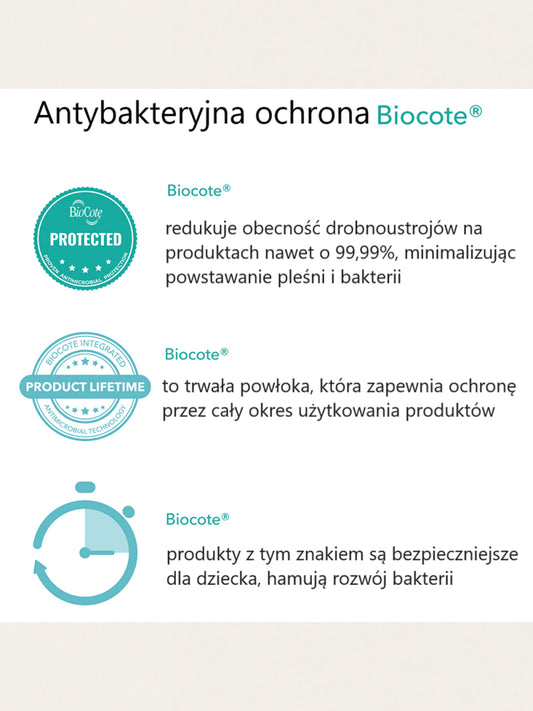 Gryzak masujący ze szczoteczką Matchstick Monkey BioCote®