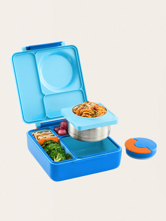 Lunchbox z przegródkami i termosem OmieBox