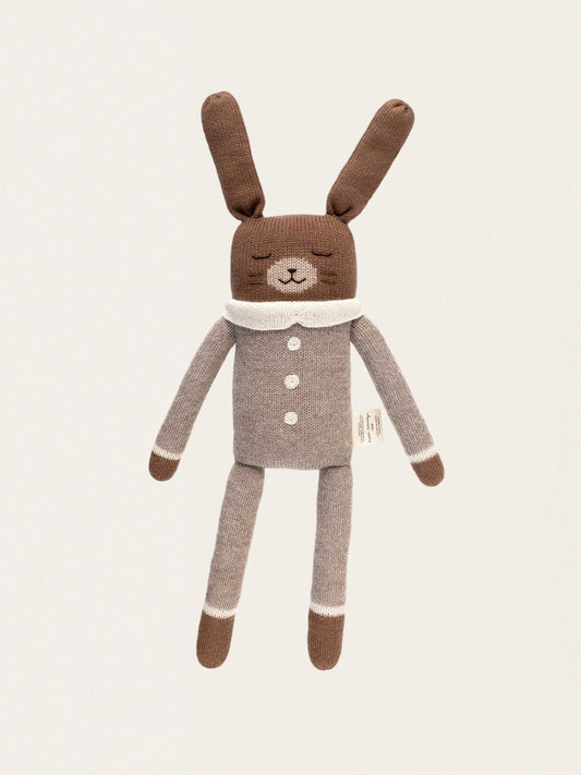 Duża ekologiczna przytulanka z alpaki - królik