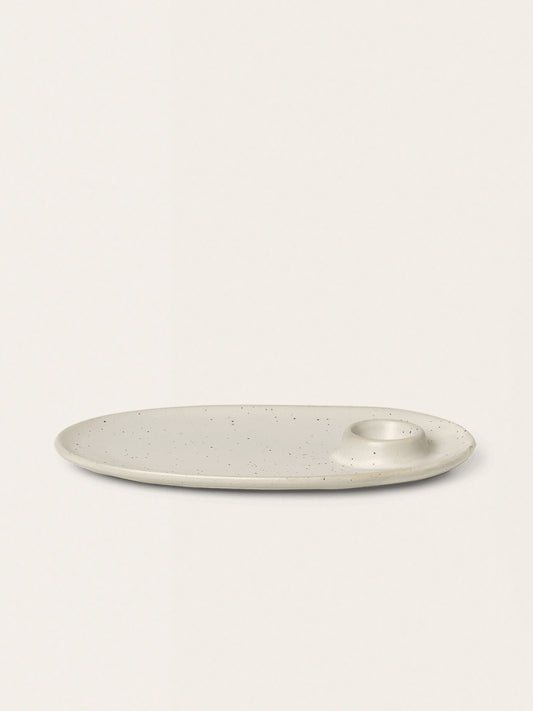 Porcelanowy talerzyk Flow Breakfast Plate