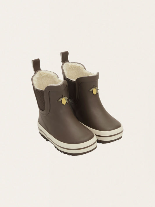 Ocieplane kalosze Roi Chocolate Brown