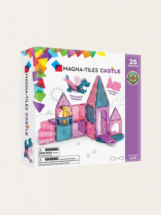 Klocki magnetyczne Zamek 25 elementów