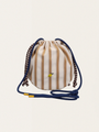 Mała torebka Pouch bag ray brown + ned blue