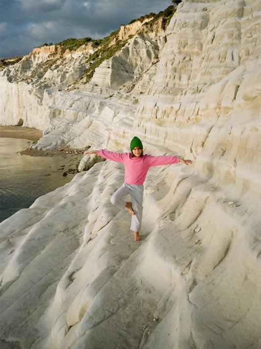 Całoroczna czapka z wełny merino Beanie Everyday Green