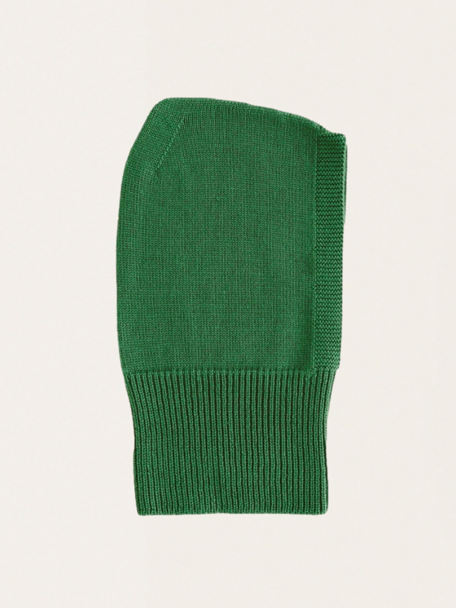 Bezszwowa kominiarka z włoskiej wełny merino Grass