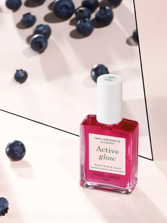 Odżywczy lakier do paznokci Active Glow™ Blueberry