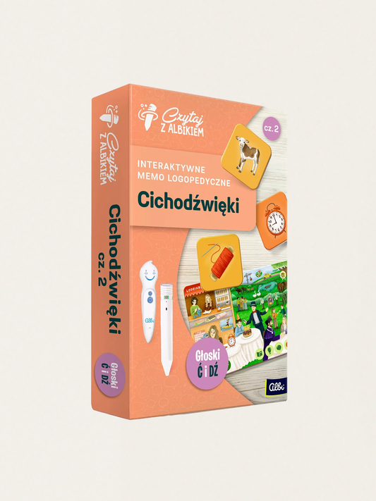 Memo logopedyczne Cichodźwięki cz. 2 - Głoski Ć i DŹ