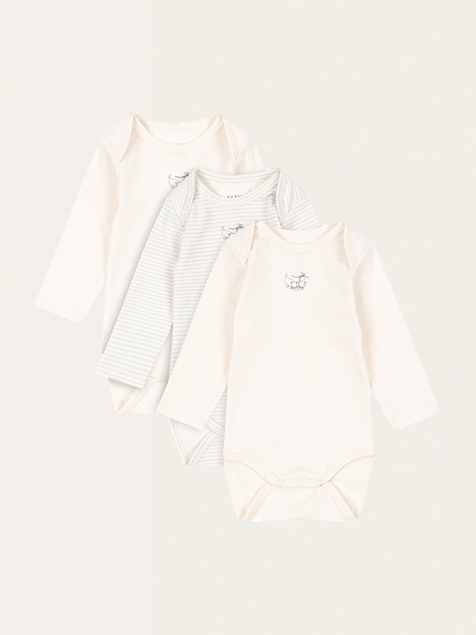 Bawełniane body Fio 3 szt.