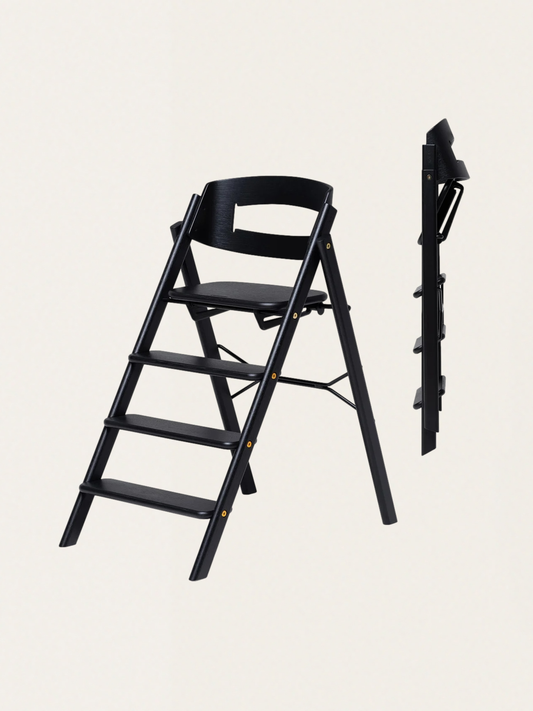 Składane krzesełko dębowe do karmienia Kaos Klapp Oak