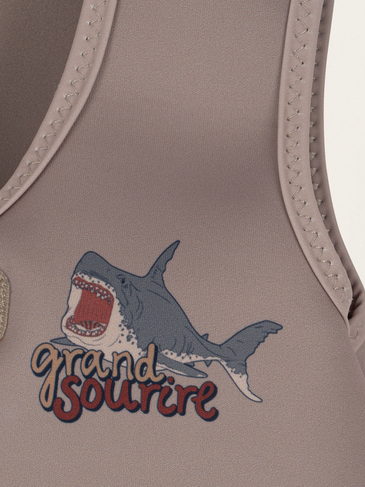 Kamizelka do nauki pływania dla dzieci Neoprene Float Vest Shark