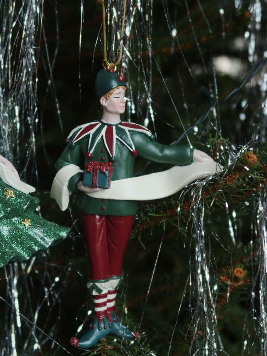 Ceramiczna ozdoba choinkowa Christmas Elf