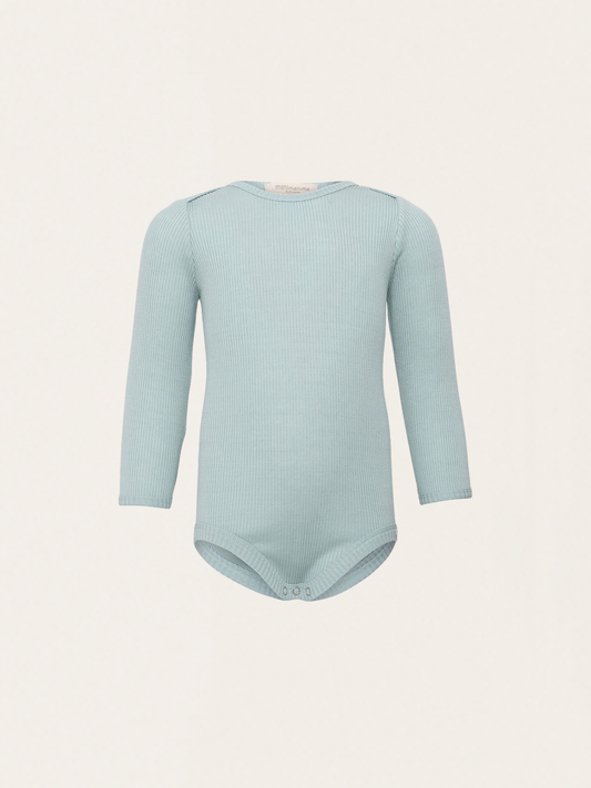 Bezszwowe body z mieszanki bawełny i jedwabiu Bono