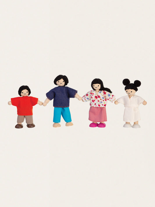 Rodzina miniaturowych lalek