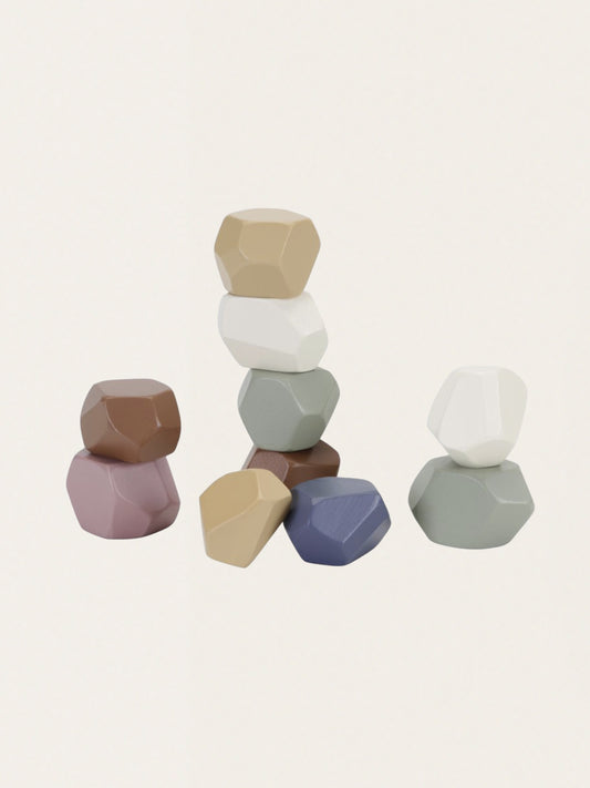 Wooden pebbles