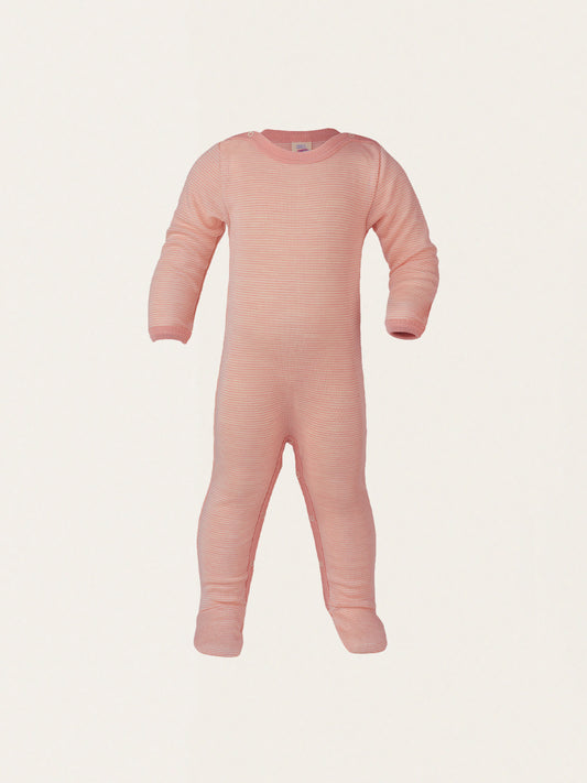 Miękkie śpioszki z wełny i jedwabiu