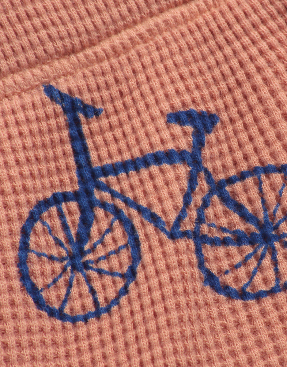 Krótkie bawełniane spodenki Kids Bicycle all over
