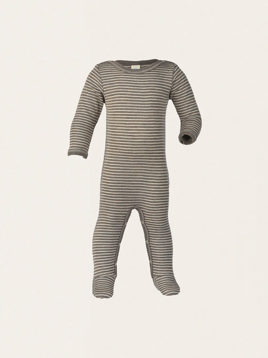 Miękkie śpioszki z wełny i jedwabiu