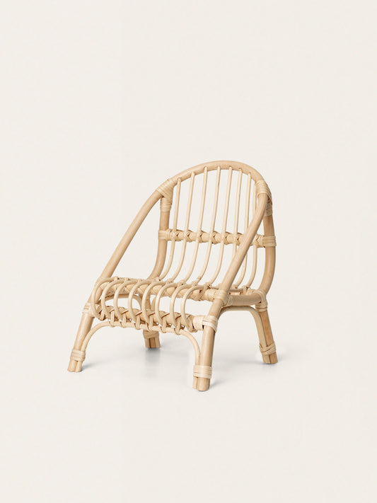 Rattanowy fotel dla lalek Kuku Doll Chair