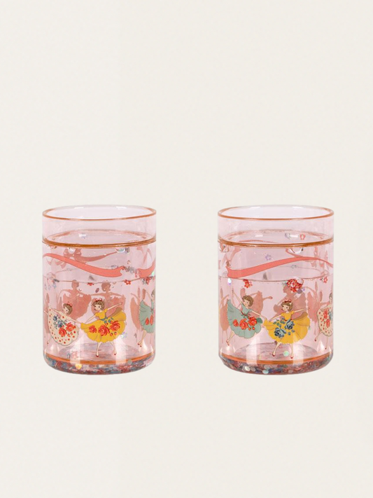 Brokatowe szklanki 2 szt. Tip Toe Twinkle