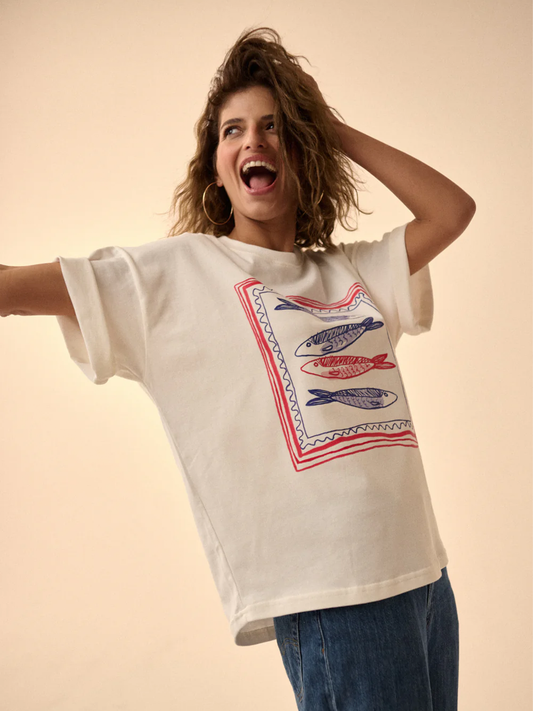 Oversize T-shirt Sardines