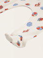 Bawełniane półśpioszki - legginsy ze stópkami Toys all over