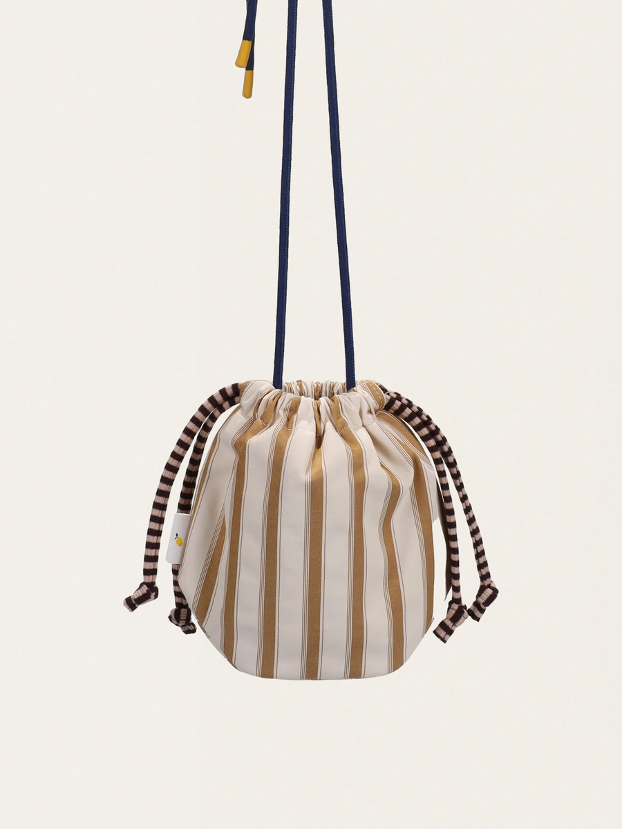 Mała torebka Pouch bag ray brown + ned blue