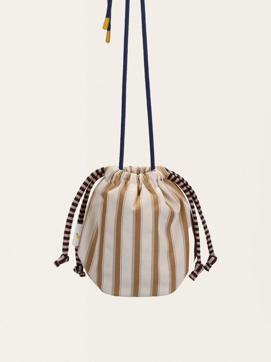 Mała torebka Pouch bag ray brown + ned blue