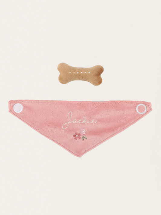 Piesek Jackie w nosidełku