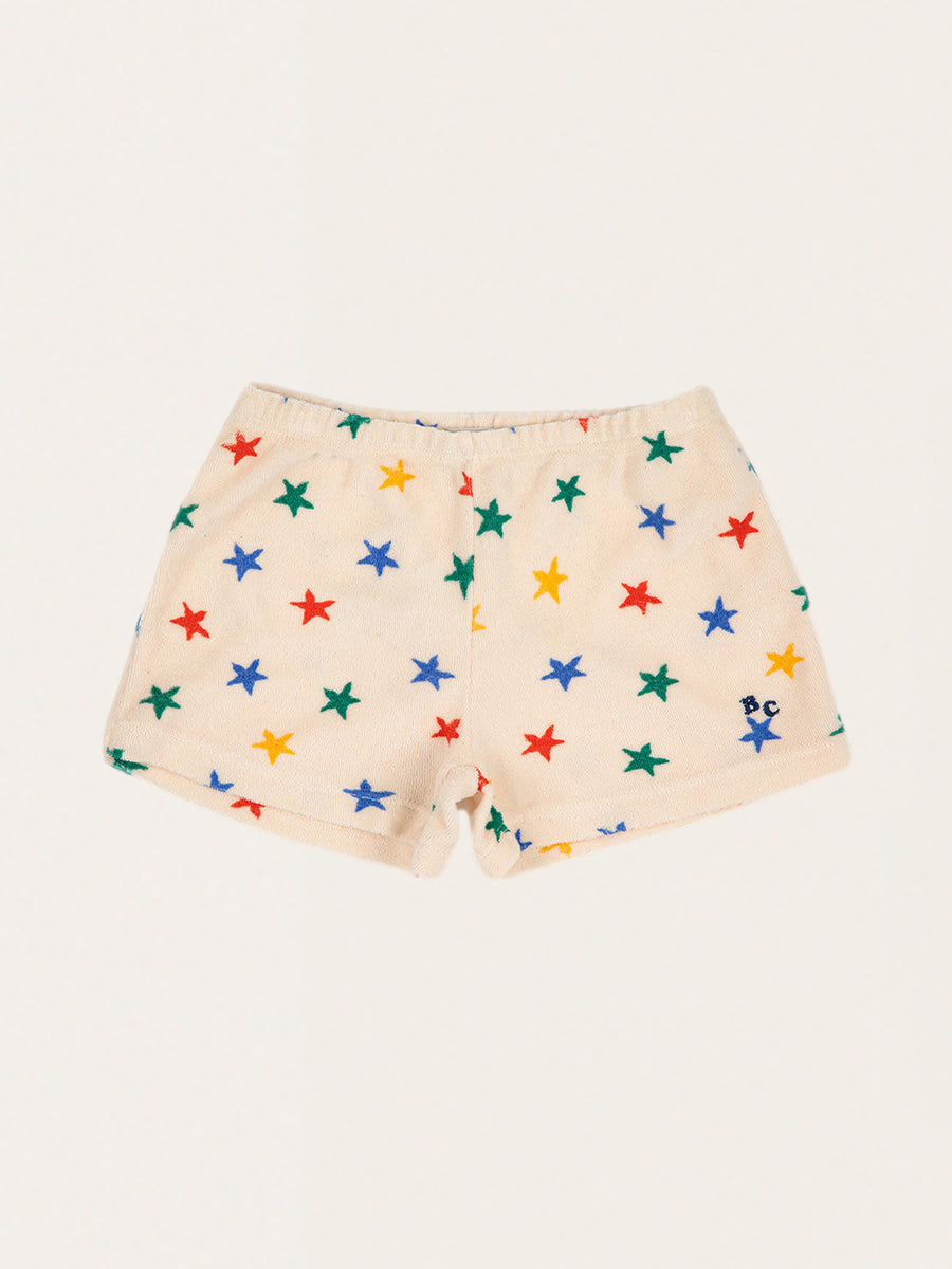 Krótkie spodenki frotte Baby Multicolor Stars