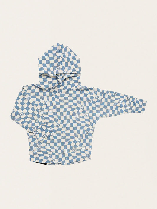 Bawełniana bluza w kratę