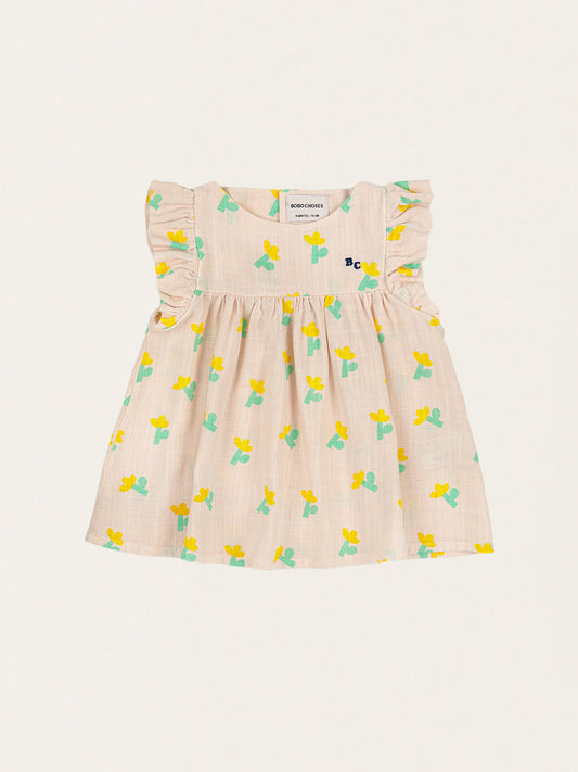 Zwiewna sukienka Baby Sea Flower all over