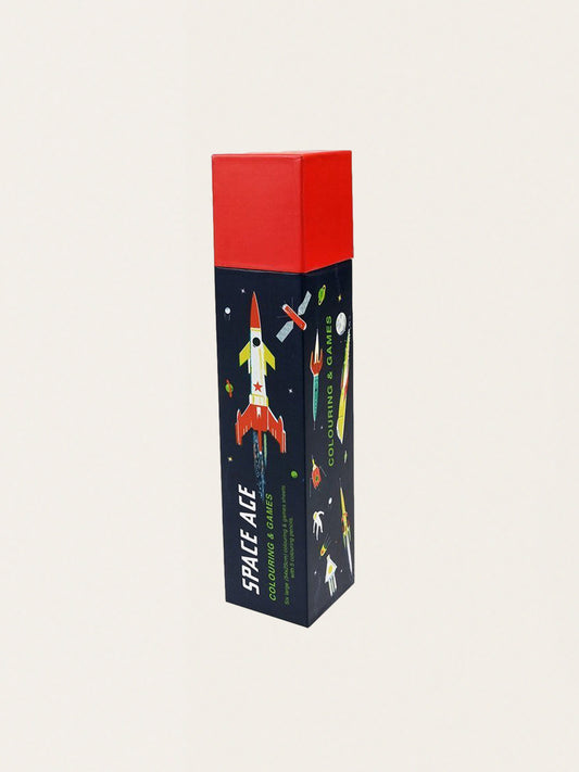 Kolorowanki i łamigłówki Kosmos