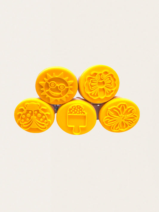 Zestaw 5 stempli do ciastoliny