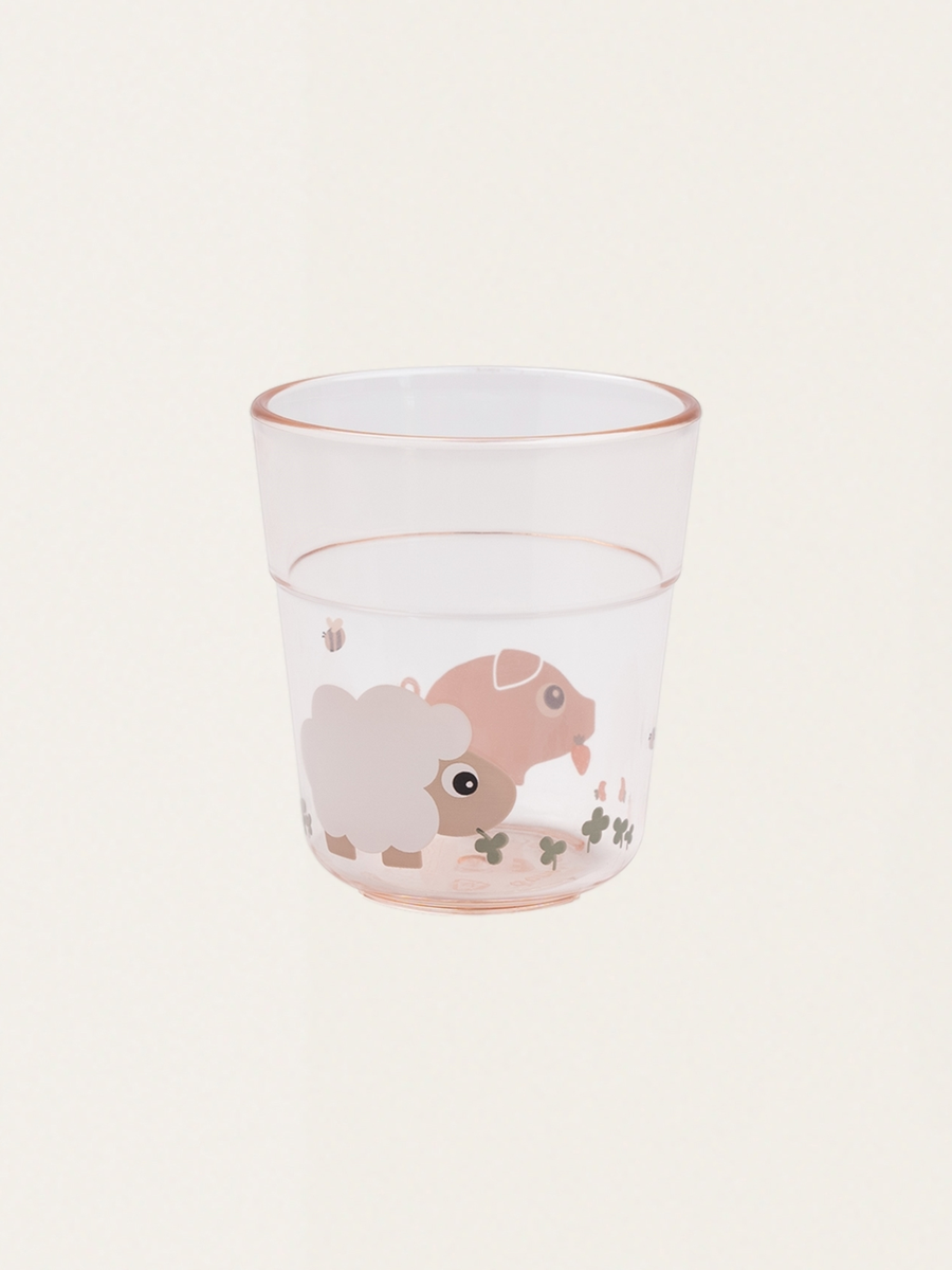 Kubek Glass Tiny Farm Powder