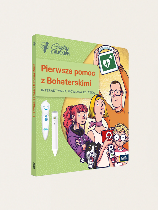 Czytaj z Albikiem - Pierwsza Pomoc z Bohaterskimi